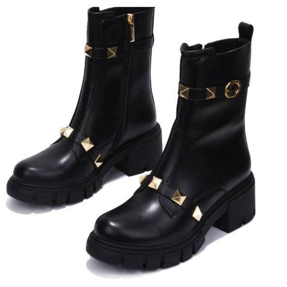 Cape Robbin Shoes - Cape Robbin | Yuri Lug Sole Moto Boots
